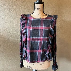 Romeo & Julier Couture Flannel Top